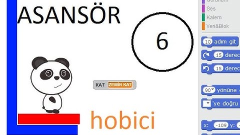 mBlock Ders-6 Asansör