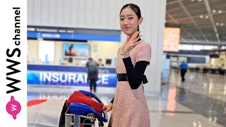 【現役女子高生】日本代表・HANNAさん、鮮やかなピンクのワンピースで登場！韓国へ飛び立つ直前に大会への意気込み語る！＜FACE of JAPAN＞