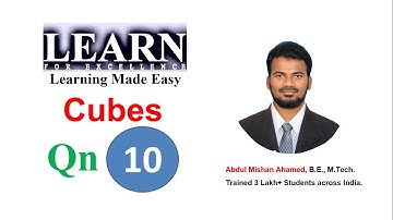 Cubes Question 10 || Placement Specific Questions (Link for more topics in description)