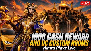 PUBG MOBILE LIVE CUSTOM ROOM UC & CASH REWARD ROOMS🧿🔥 |#pubgmobile #pubgmnextstarprogram  #pubgms30 screenshot 1