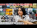 New arrivals New Releases Information October 2025 Rock, Metal, Pop Japan CDs Vinyl