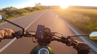 Honda CL500 sunset therapy