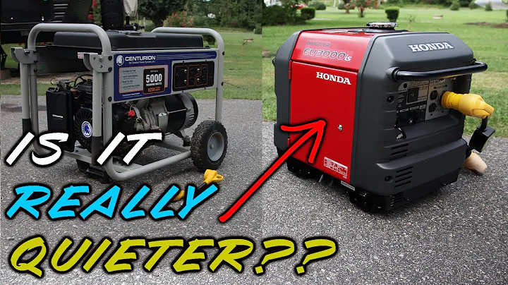 Quietest Portable Generator: Honda EU3000is Noise Level Comparison