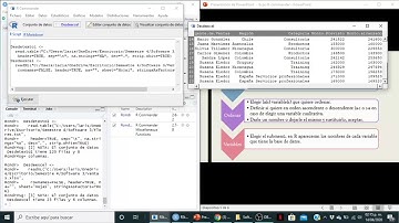 Parte 2  R Commander, Datos
