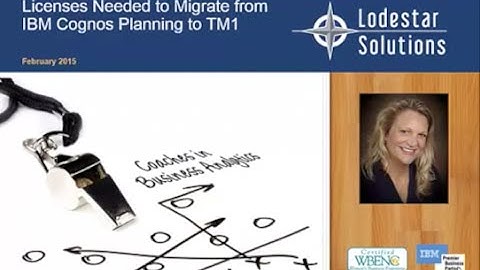 _Licensing Needed to Move From Planning to TM1