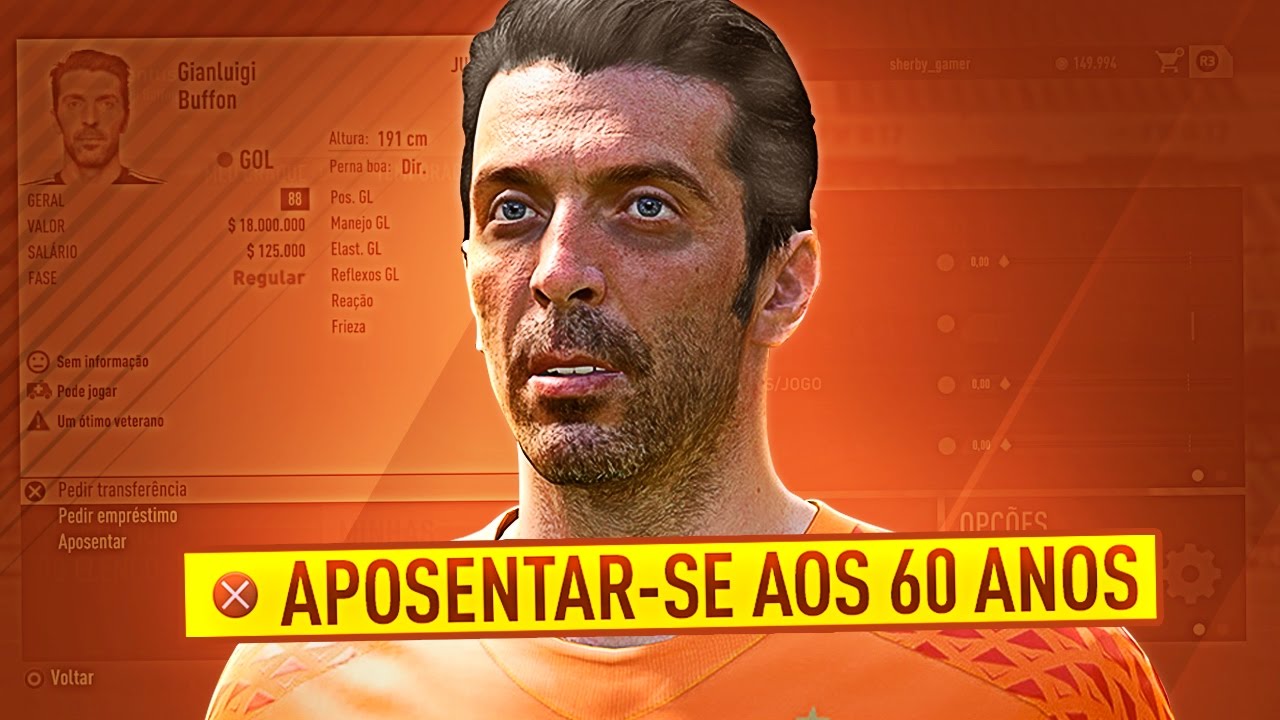 Qual a idade máxima para se APOSENTAR no MODO CARREIRA JOGADOR?? FIFA 17 Mitos ‹ SHERBY › YouTube Qual a idade máxima para se APOSENTAR no MODO CARREIRA JOGADOR?? FIFA 17 Mitos ‹ SHERBY › YouTube
