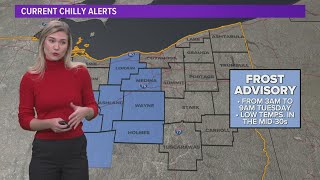 Northeast Ohio weather forecast: Chilly night for most leading to frost for some of the area