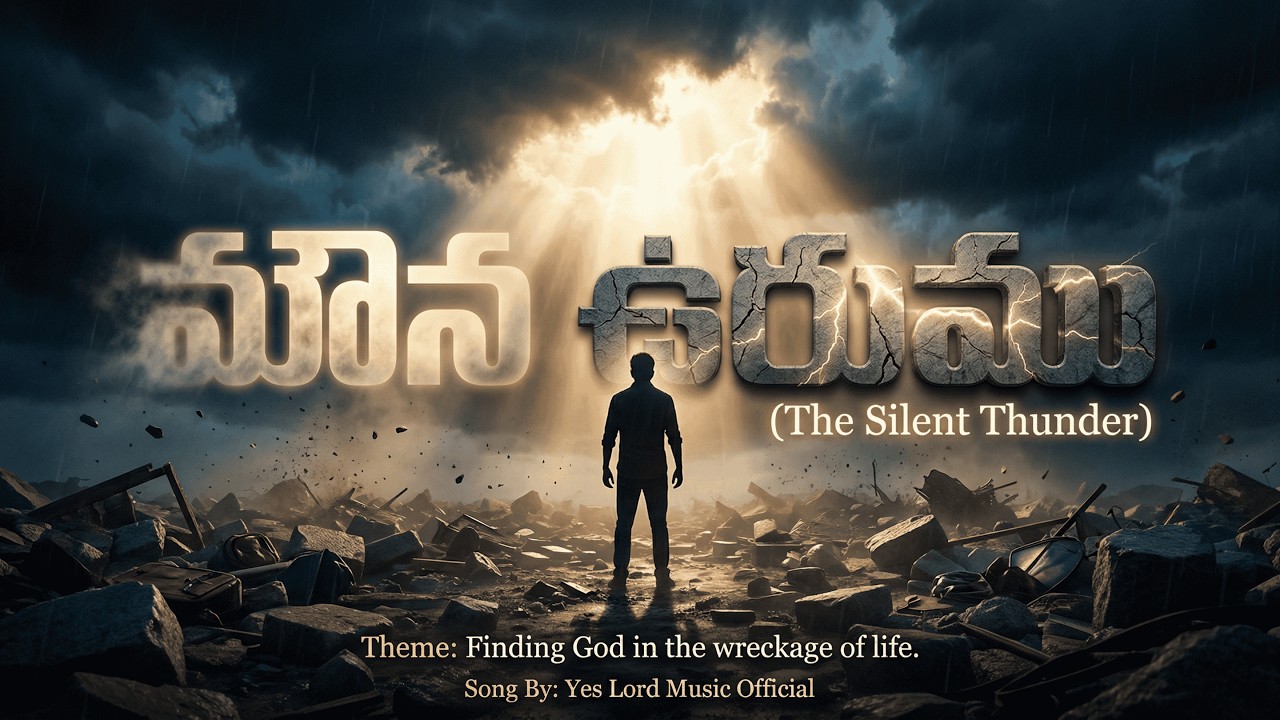 మౌన ఉరుము — The Silent Thunder | Finding God in the Wreckage of Life | Telugu Worship.