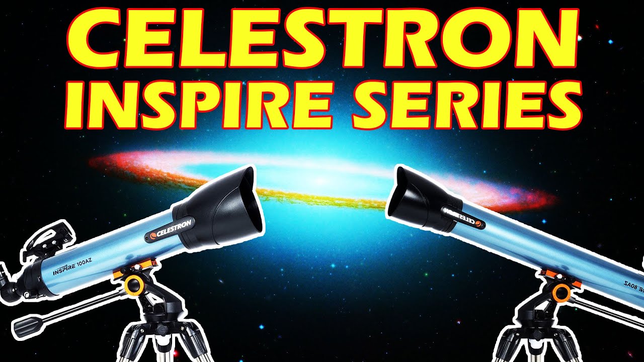 Celestron Inspire Series | 70, 80 , 100 AZ telescopes | Beginner Telescopes