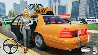 Taxi Car Driving School Sim - Taxi Driving City Game - Taxi Simulator Game - Android Gameplay screenshot 5