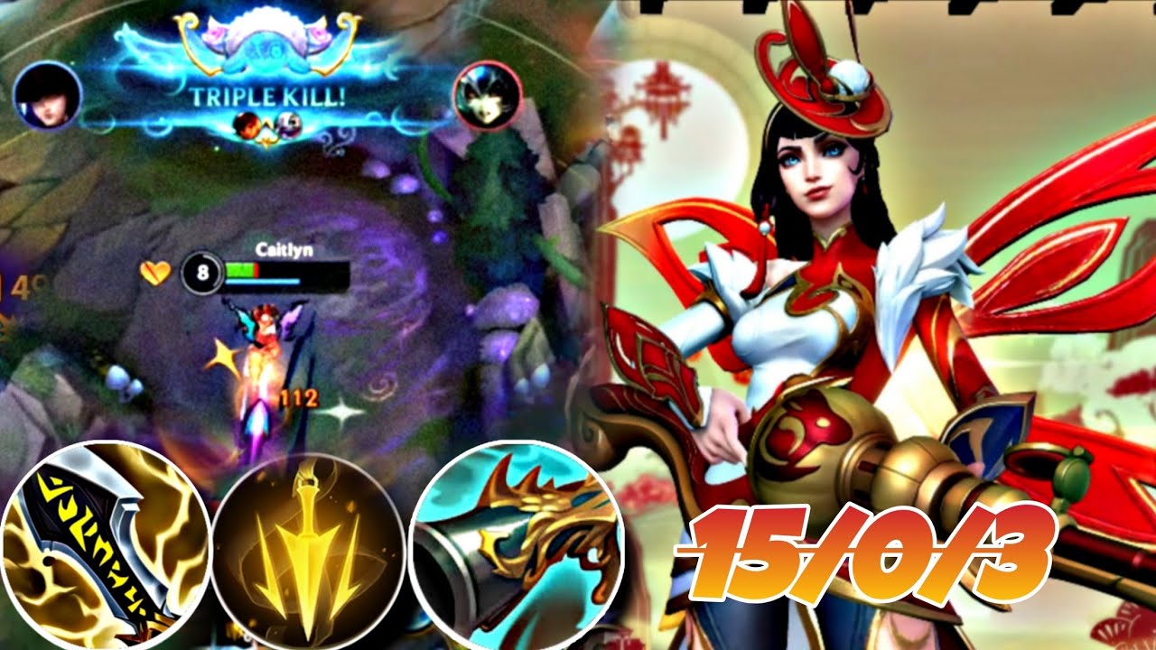 Стрелок WILD RIFT | Сильна ли Кейтлин с новой сборкой в ​​патче 6.2J? |ГЕЙМПЛЕЙ| 