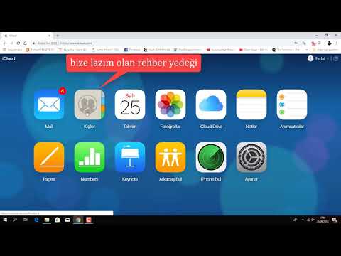 İPHONE İCLOUD HESABIN’dan VERİLERİ(PC VE ANDROİD)CİHAZA AKTARMA