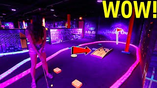 We Have Never Seen a Blacklight Mini Golf Course Do This