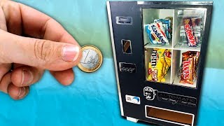 DIY vending machine  Works with money | Creative Minds