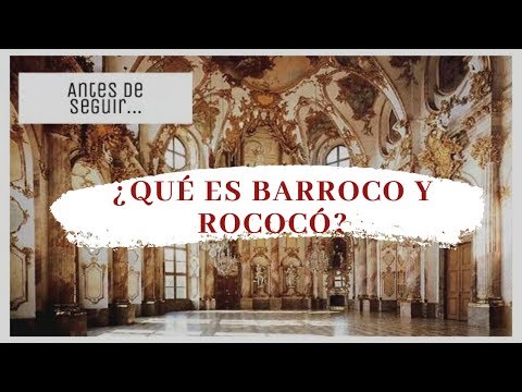 Vídeo: En què es diferencia l'art rococó del barroc?