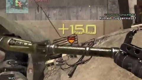 MW3 rpg headshot on juggernaut
