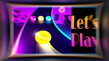 Dancing Road Color Ball Run Game || GamePlay Video || Ft. Chellakuttiye Song