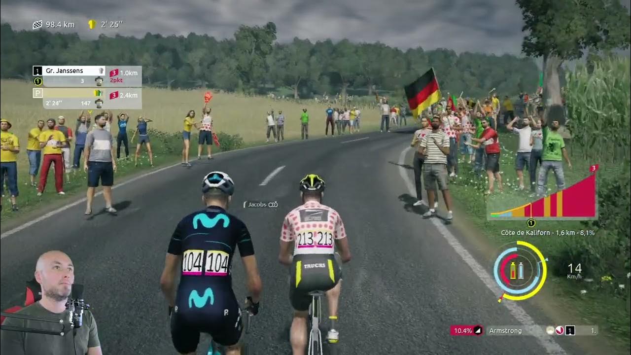Tour de France 2022 Lance Armstrong Kampf ums Bergtrikot! YouTube