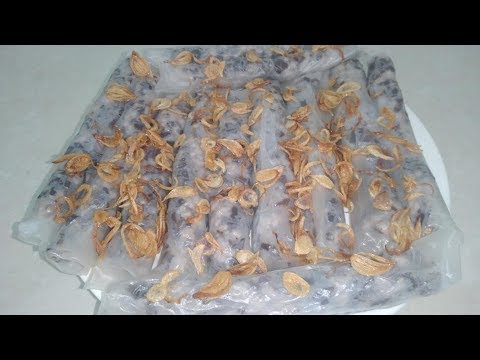 Video Cách làm bánh cuốn không cần hòa bột - youtube