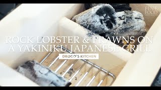 Grilled Rock Lobster and Carabineros | Drogo's Kitchen | Fine Food Specialist