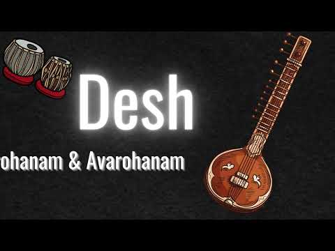 Desh Raga: Arohanam & Avarohanam Tutorial #isai #raga #desh #carnaticmusic icmusic