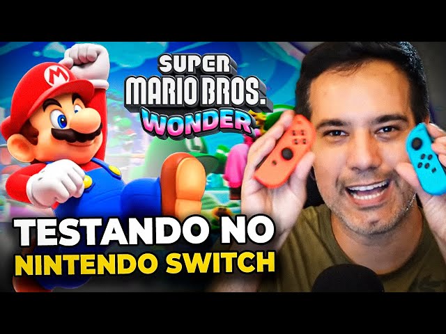 Jogo - Super Mario Bros. Wonder - Nintendo Switch - Mídia Física