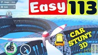 CAR STUNTS 3D || [113 - EASY LEVEL ] ||  #DustyTerminator FREE ANDROID 🕹️⚔️⚔️📱MOBILE GAMEPLAY ⚔️⚔️ screenshot 5