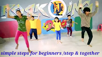 basanni ba song /simple steps for beginners /step &together