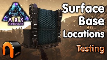 ARK ABERRATION SURFACE BASE LOCATIONS TESTING