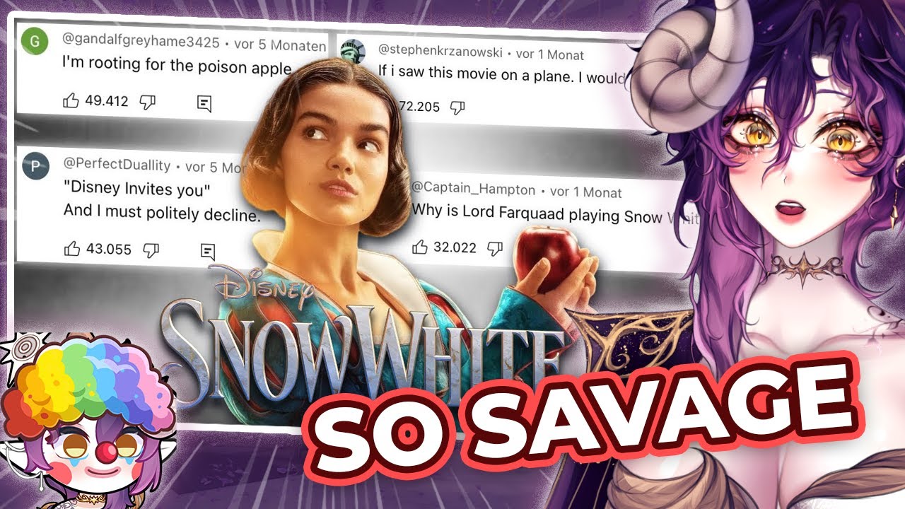 Disney Is Never Recovering From This... || Chat Music Snow White Trailer Comments Reaction