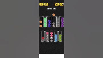 Ball sort puzzle level 896 #Ballsortpuzzle