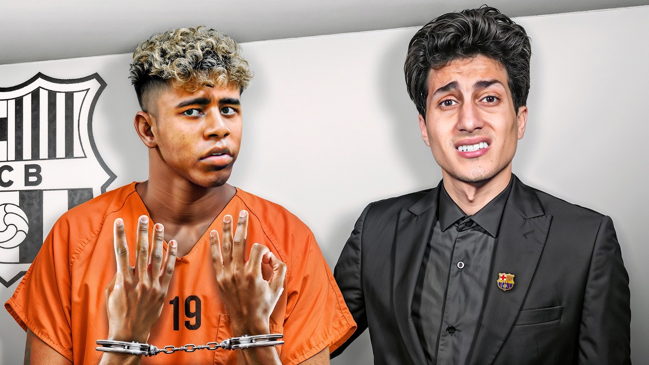 خليت برشلونة يهبط للدرجة الثانية !!
