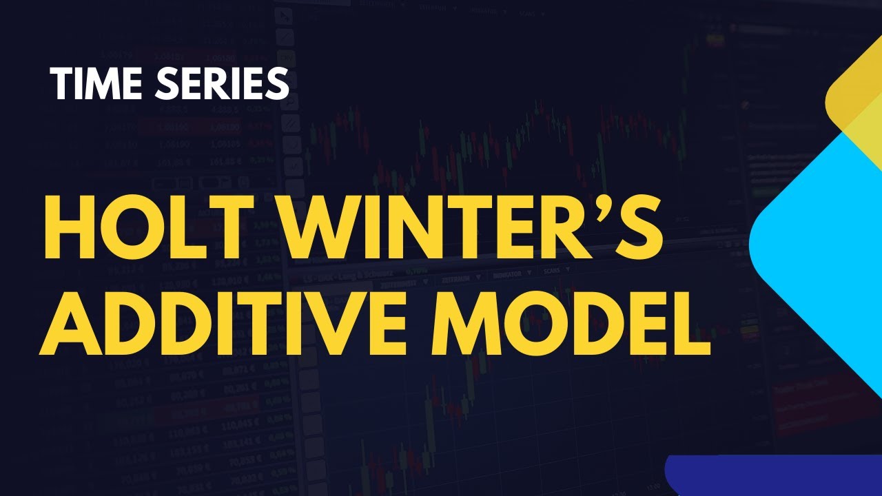 holt-winters time series forecasting with statsmodels... Holt Winter's Additive Model | Time Series Forecasting with Python ...