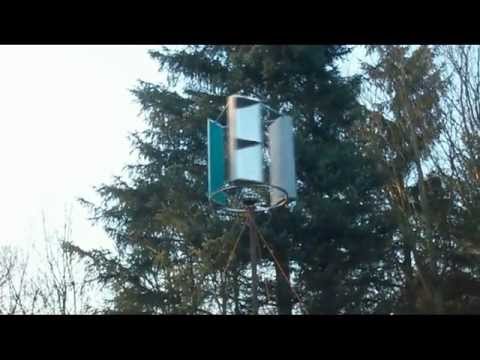 Initial vertical axis wind turbine test how to get rid of fleas