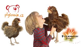 Plyšová kvočna na videu