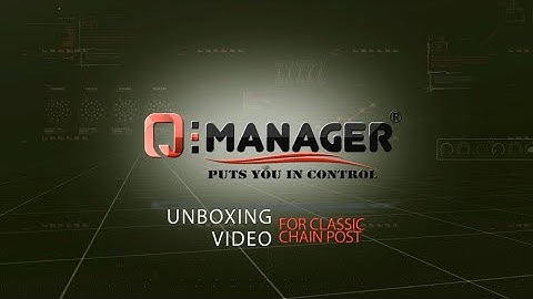 Classic Chain Post Unboxing & Installation | Q-Manager®