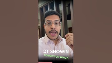 Correction Window में नहीं दी हुई चीज कैसे करें ठीक ? | Dr. Anand Mani | NEET 2023 | #shorts