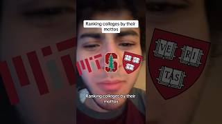 Ranking colleges by their mottos #college