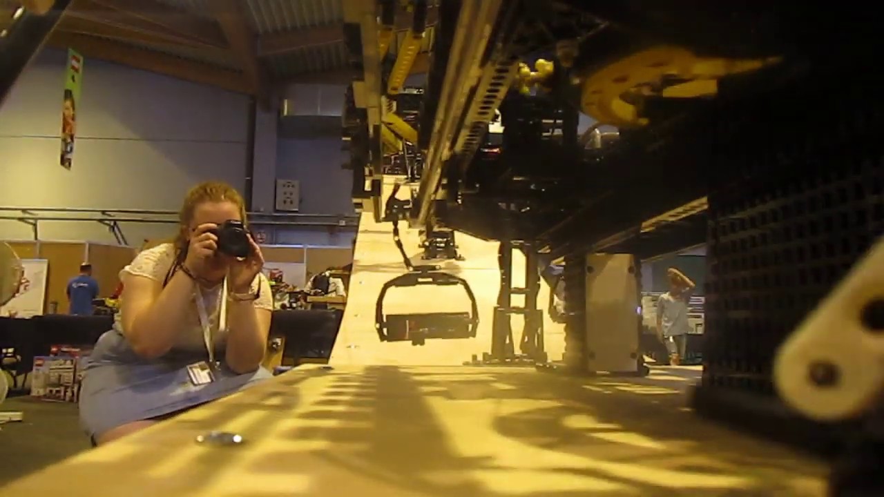 LEGO Technic - Detachable chairlift at Fana'briques 2019