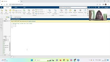 Perhitungan Matlab dari Bangun Ruang