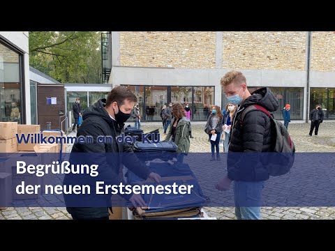 Neu an der KU: Begrüßung der Erstsemester