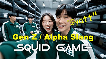 If Gen Z / Gen Alpha Played Squid Game 3 (AI Vlog 2): Skibidi Game Brainrot #squidgame #aivlog #veo3