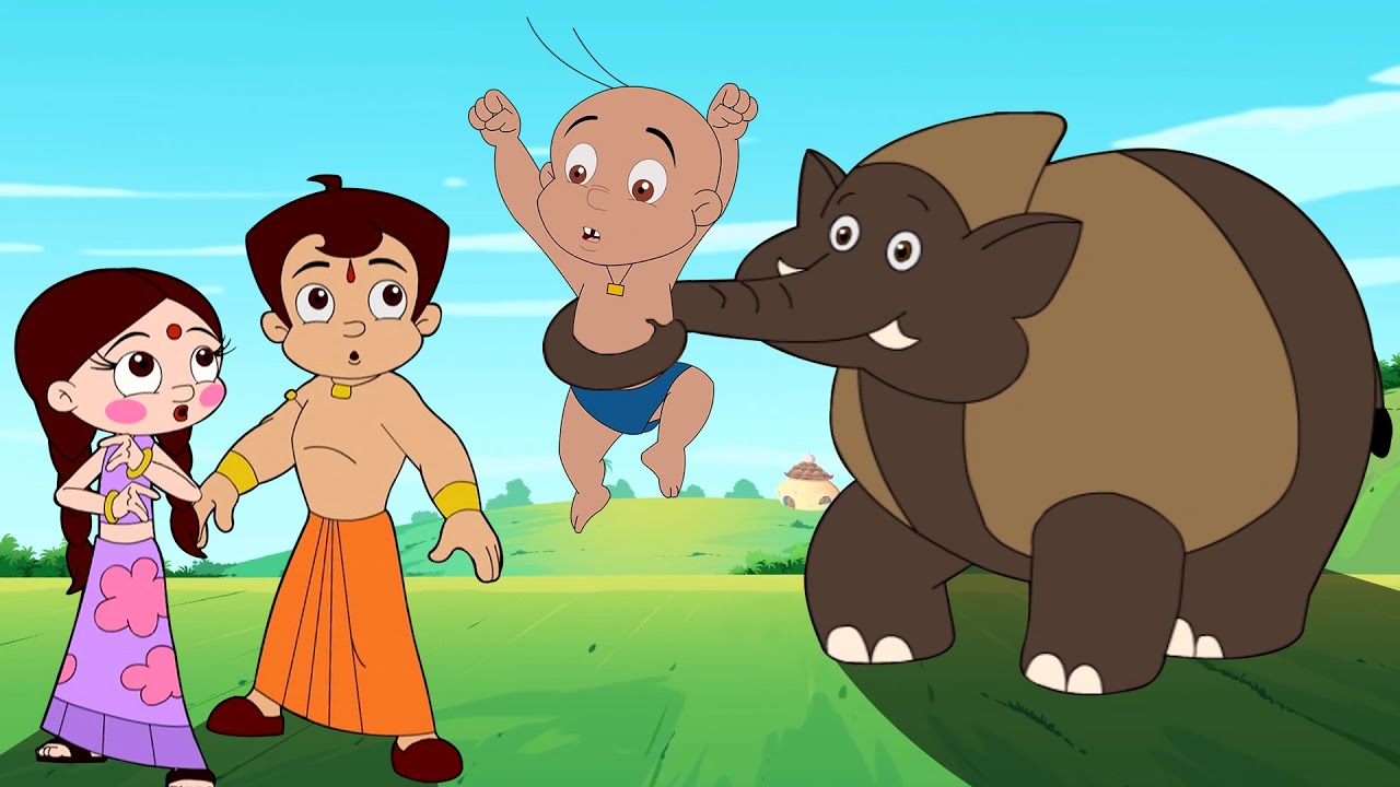 Chhota Bheem - Jumbo ka Jatka | Grumpy Elephant Trouble | Cartoons for Kids in Hindi