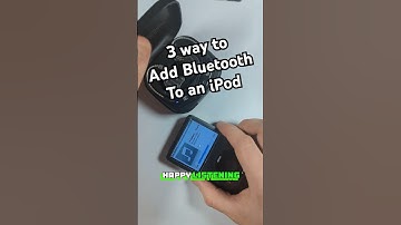 3 ways to add BLUETOOTH to an iPod #ipod #apple #tech #bluetooth