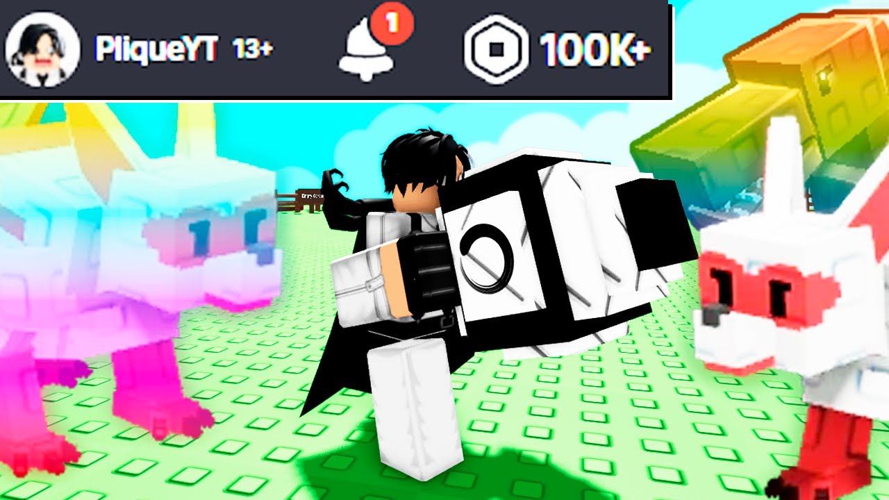 GASTANDO 100.000 ROBUX EM EGGS NO CRESCER UM JARDIM