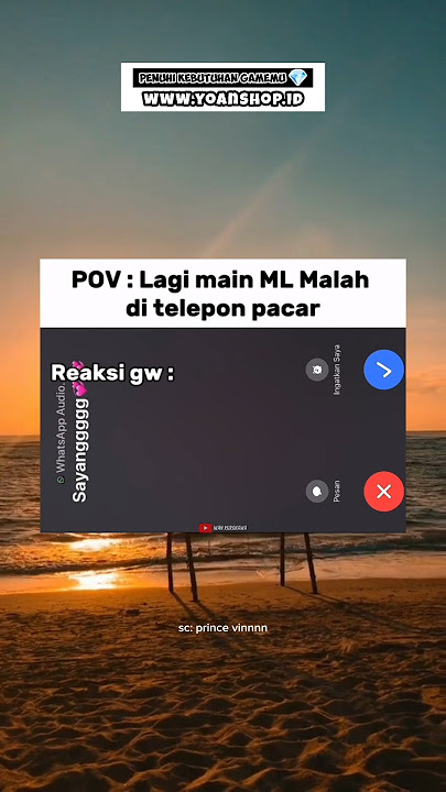 Pov: lagi main Ml malah di telpon pacar🤣🗿 #mobilelegends #mememobilelegends #mlbb #mlbbmemes #memes
