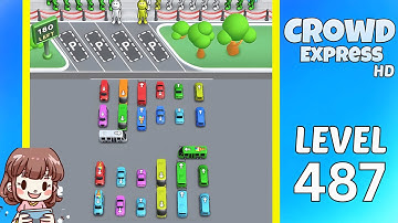 Crowd Express Level 487 Solution Walkthrough