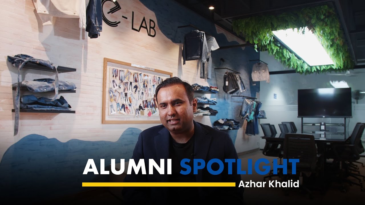 Alumni Spotlight: Azhar Khalid (CEO & Founder, Denim-E) - YouTube