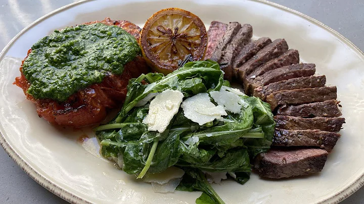 How To Make Tagliata (Sliced Steak) with Slow-Roas...