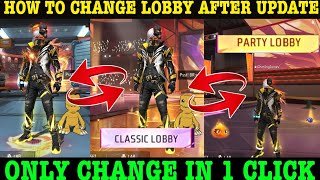 FREEFIRE NEW LOBBY KAISE KARE | HOW TO CHANGE FREE FIRE LOBBY | FREE FIRE ME LOBBY KAISE CHANGE KARE screenshot 3